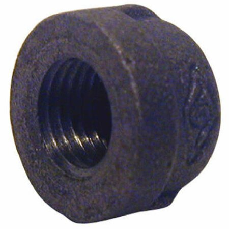 PANNEXT FITTINGS 1.25 in. Black Pipe Cap 451206